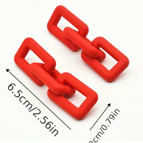 FINAL PRICE ❤️🔥 NWT PINK ❤️🔥 BARBIE VIBES EARRINGS - Picture 2 of 4